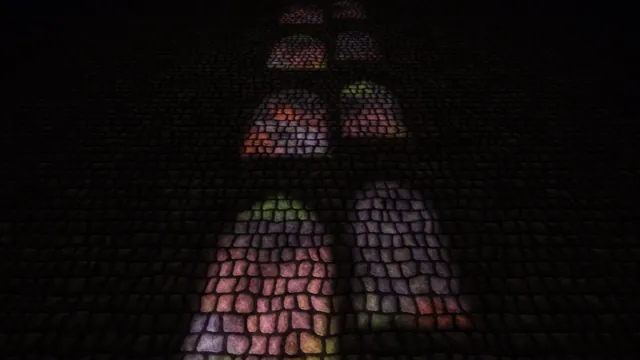Still from Cathedral 05, Cobblestone Drift