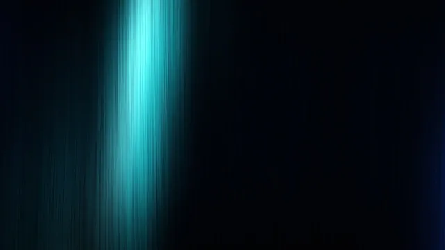 Still from Texture 14, Electric Cyan Light Fibers